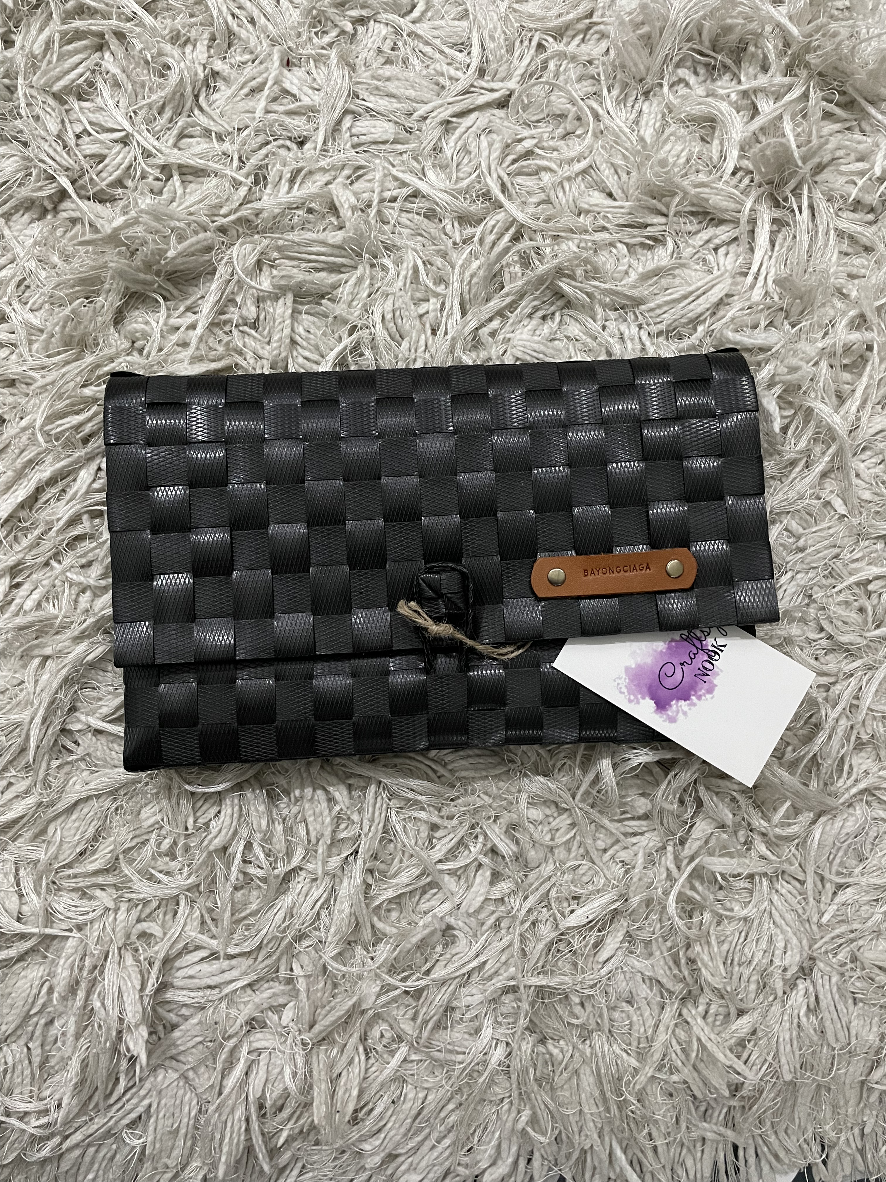 Black Bunny Luxe Pouch